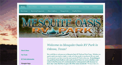 Desktop Screenshot of mesquiteoasis.net