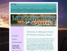 Tablet Screenshot of mesquiteoasis.net